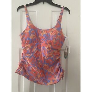 NWT Prana Women's Melody Tankini Morning Glory Bloom Size Medium
